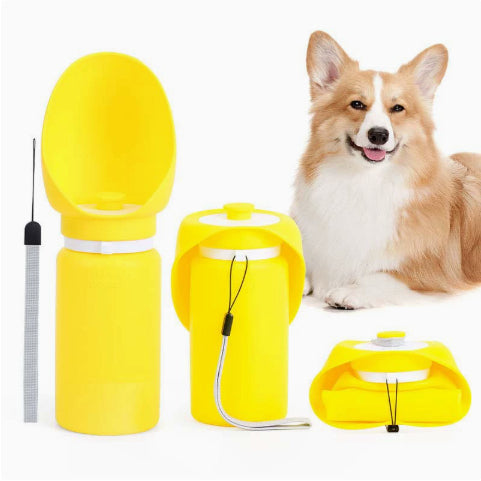 Folding Pet Outdoor Walking Mug Portable Travel Water Bottle Puppy Cats Dogs Drinking Water Dispenser Cup Supplies